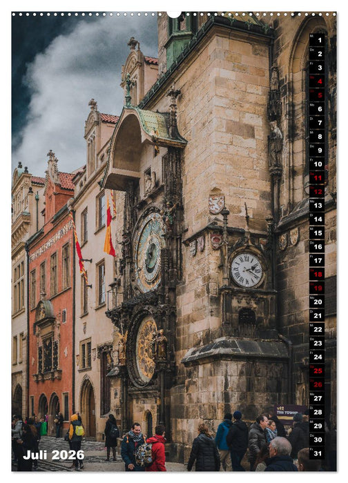 Prag - Die Altstadt (CALVENDO Premium Wandkalender 2026)