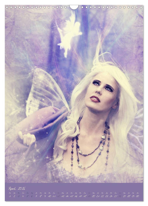 Lichtwesen - Die helle Seite der Magie (CALVENDO Wandkalender 2026)