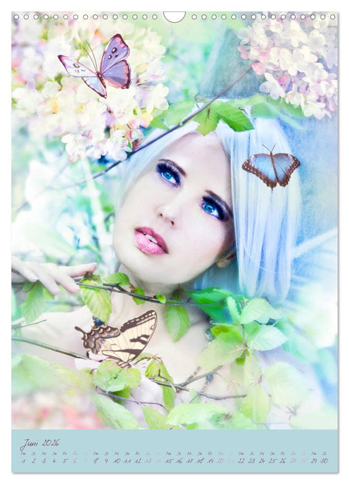 Lichtwesen - Die helle Seite der Magie (CALVENDO Wandkalender 2026)