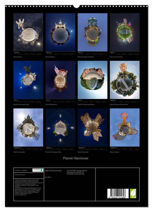 Planet Hannover (CALVENDO Premium Wandkalender 2026)