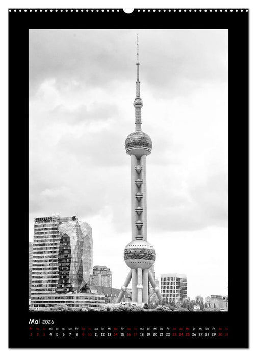 Shanghai zwischen Tradition und Business (CALVENDO Wandkalender 2026)