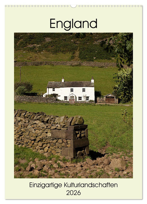 England - Einzigartige Kulturlandschaften (CALVENDO Wandkalender 2026)