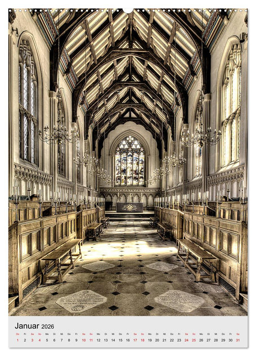 England - Einzigartige Kulturlandschaften (CALVENDO Wandkalender 2026)