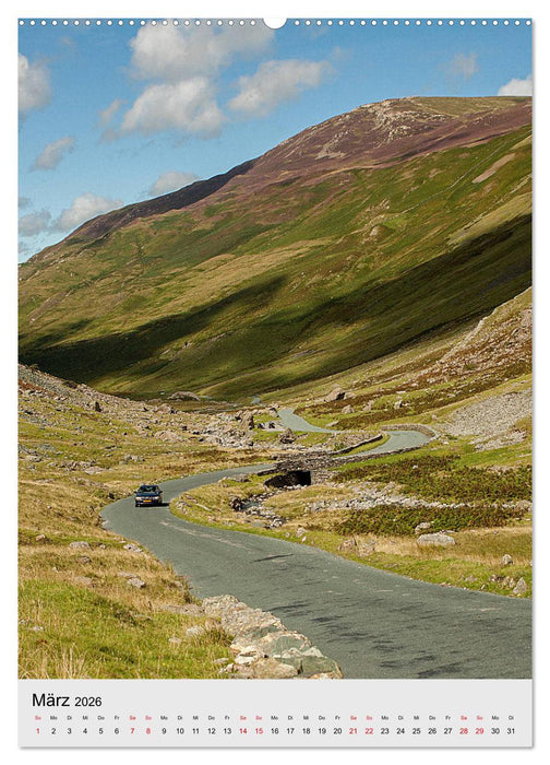 England - Einzigartige Kulturlandschaften (CALVENDO Wandkalender 2026)