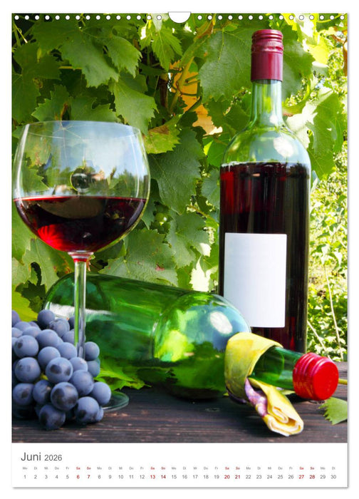 Weinjahr (CALVENDO Wandkalender 2026)