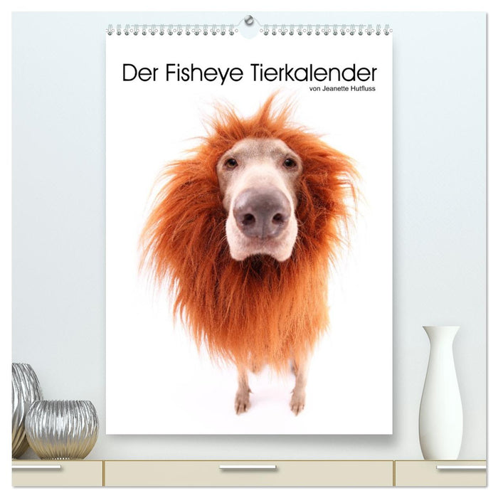 Der Fisheye Tiere Kalender (CALVENDO Premium Wandkalender 2026)