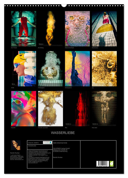 WASSERLIEBE (CALVENDO Wandkalender 2026)