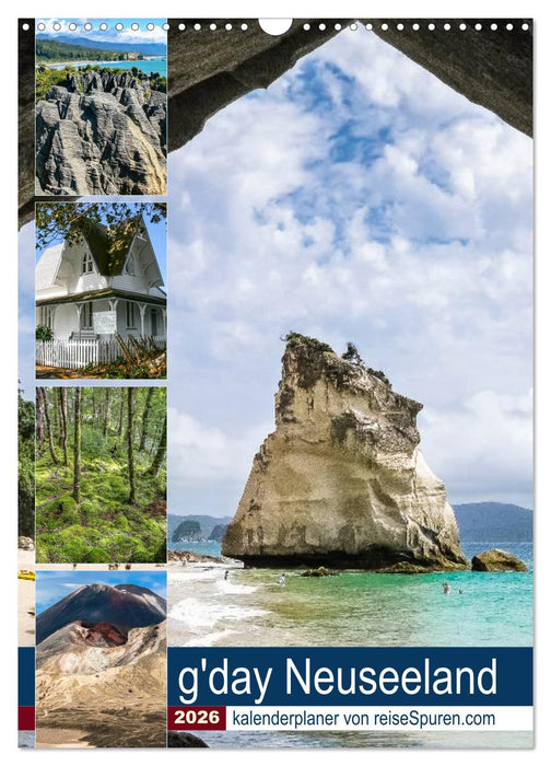 Kalenderplaner g'day Neuseeland 2026 (CALVENDO Wandkalender 2026)