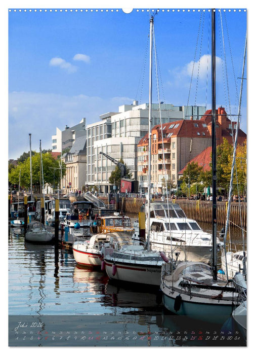 Oldenburg am Wasser (CALVENDO Premium Wandkalender 2026)