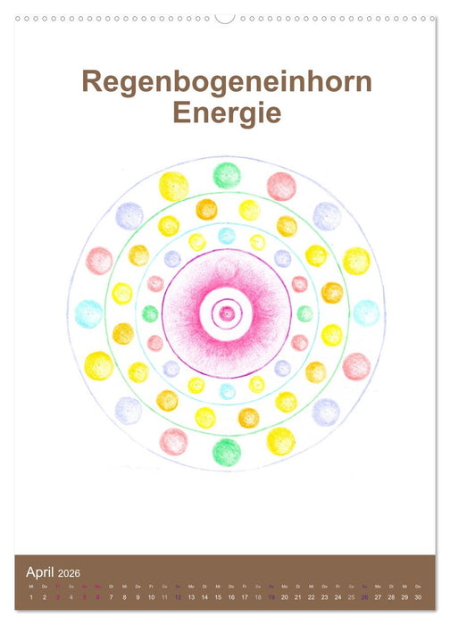 Delfinheilsymbole (CALVENDO Wandkalender 2026)