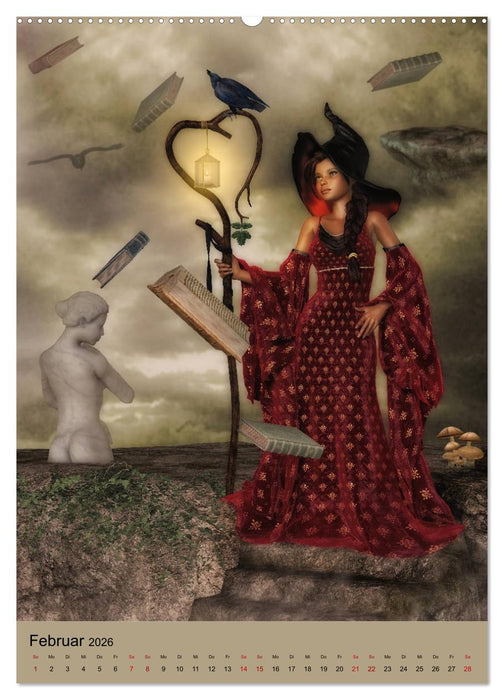 Geliebte Fabelwesen (CALVENDO Wandkalender 2026)