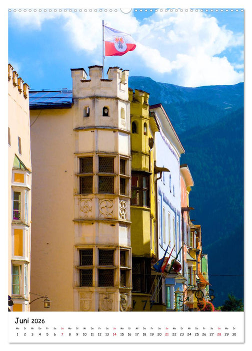 Eine Perle Südtirols - Sterzing (CALVENDO Wandkalender 2026)