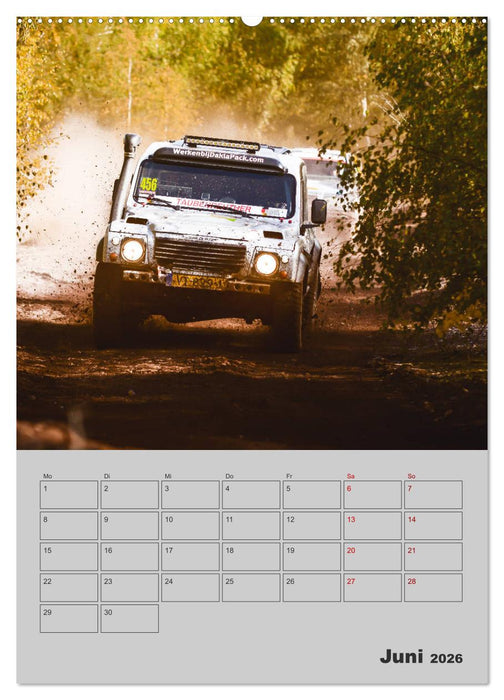 RALLYE RAID - Saison Planer (CALVENDO Wandkalender 2026)