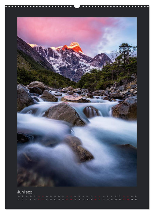 Patagonien: Sehnsuchtsziel am Ende der Welt (CALVENDO Premium Wandkalender 2026)