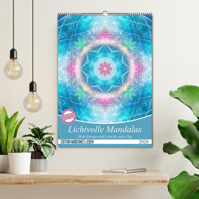 Lichtvolle Mandalas (CALVENDO Wandkalender 2026)