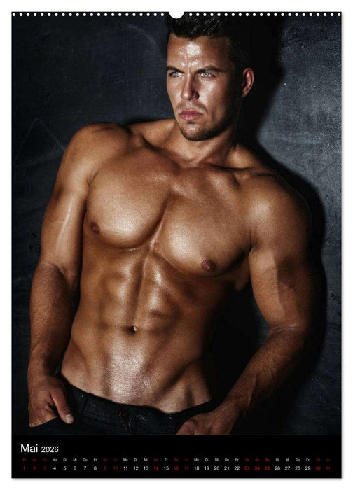 Männererotik. Leidenschaft und Kraft (CALVENDO Premium Wandkalender 2026)