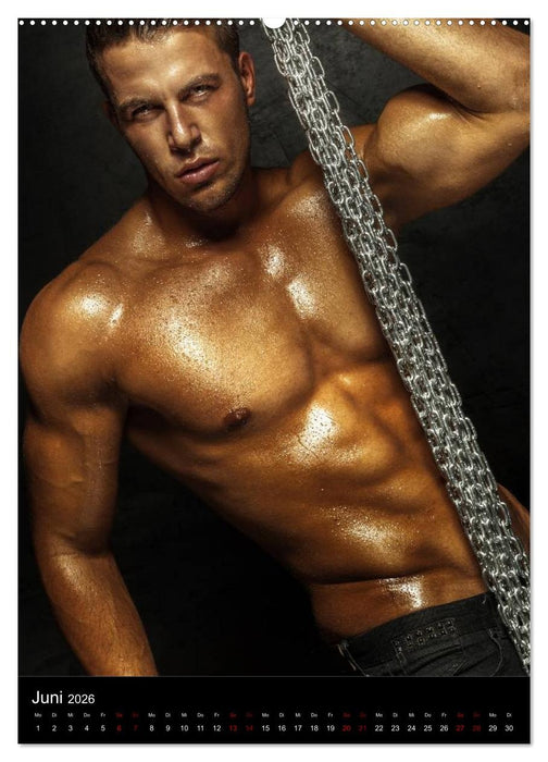 Männererotik. Leidenschaft und Kraft (CALVENDO Premium Wandkalender 2026)