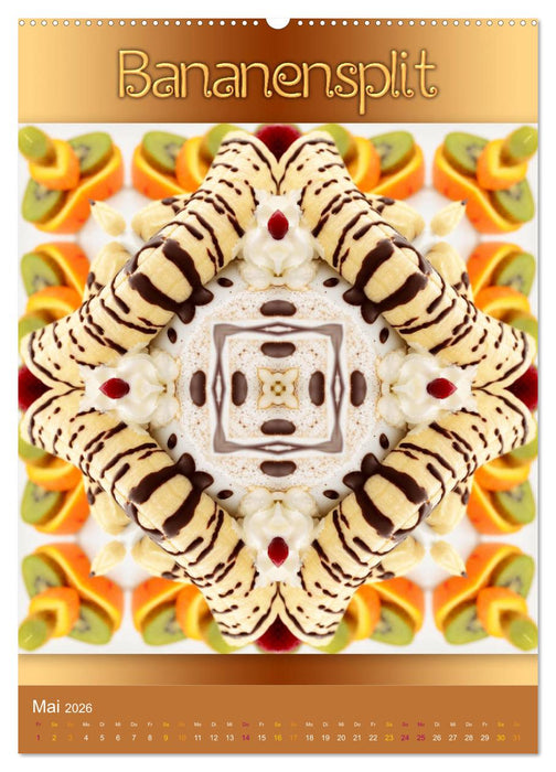 Kulinarische Mandalas (CALVENDO Wandkalender 2026)