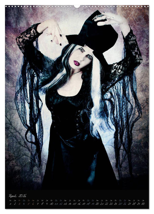 Schattenwesen - Die dunkle Seite der Magie (CALVENDO Premium Wandkalender 2026)