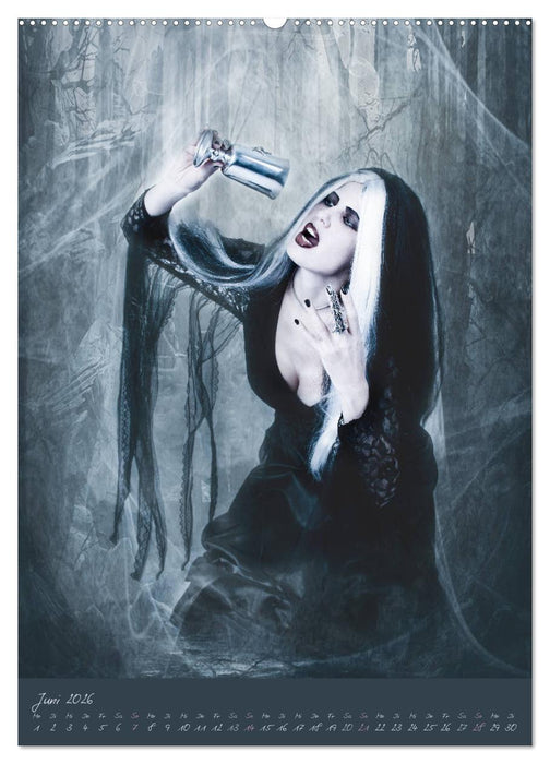 Schattenwesen - Die dunkle Seite der Magie (CALVENDO Premium Wandkalender 2026)