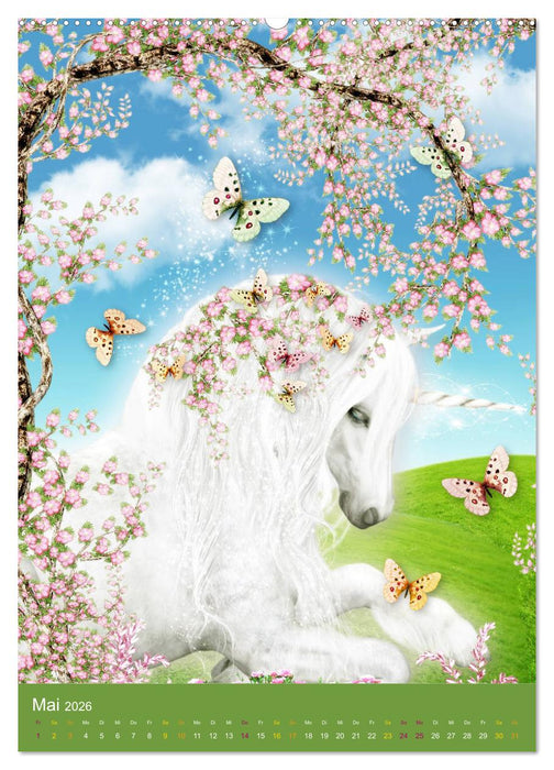 Fantasy Lichtwesen (CALVENDO Wandkalender 2026)