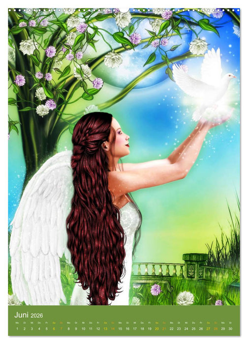 Fantasy Lichtwesen (CALVENDO Wandkalender 2026)