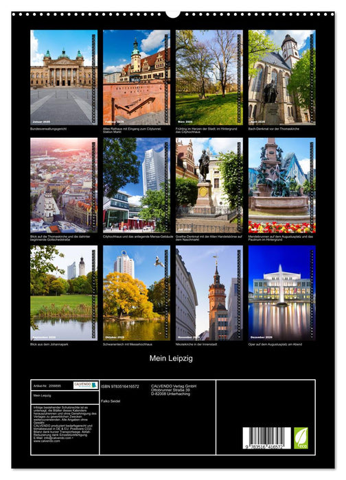 Mein Leipzig (CALVENDO Premium Wandkalender 2026)