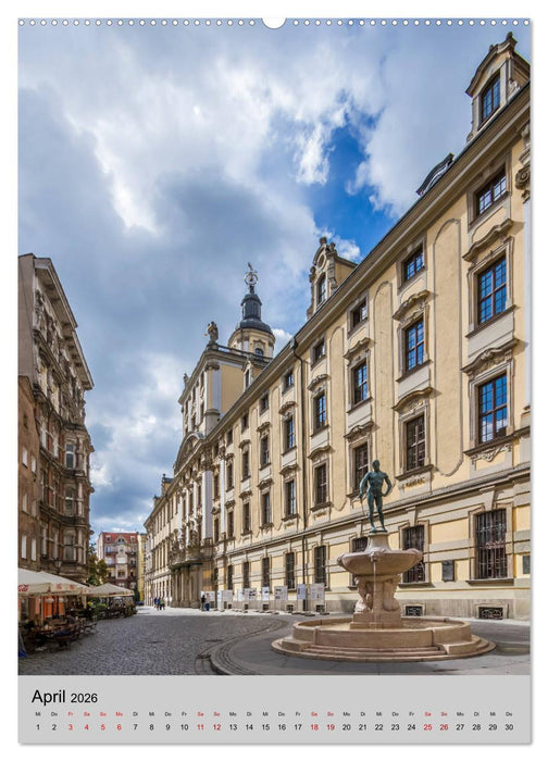 BRESLAU Historisches Stadtherz (CALVENDO Premium Wandkalender 2026)