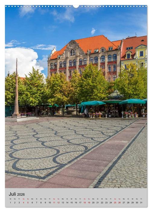 BRESLAU Historisches Stadtherz (CALVENDO Premium Wandkalender 2026)