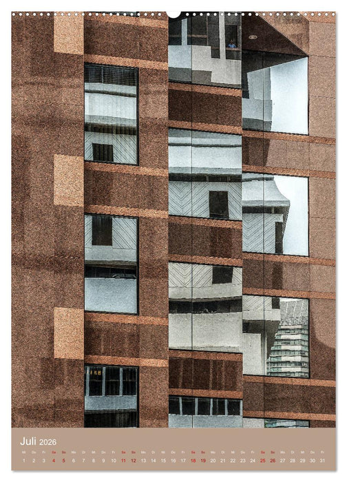 Architektur im Spiegelbild (CALVENDO Premium Wandkalender 2026)