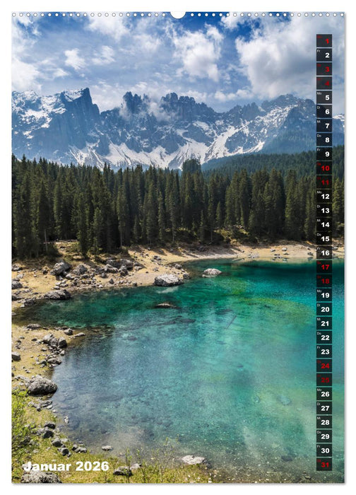 SÜDTIROL Idylle und historische Bauten (CALVENDO Premium Wandkalender 2026)