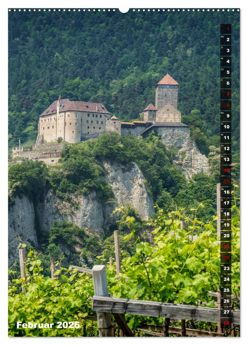 SÜDTIROL Idylle und historische Bauten (CALVENDO Premium Wandkalender 2026)