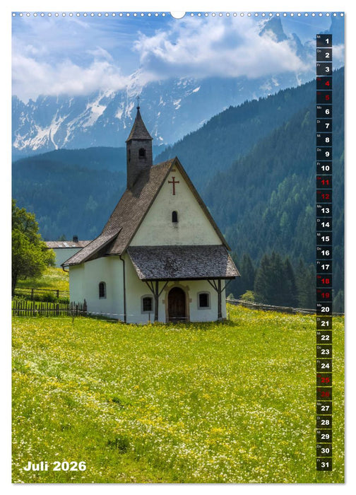 SÜDTIROL Idylle und historische Bauten (CALVENDO Premium Wandkalender 2026)