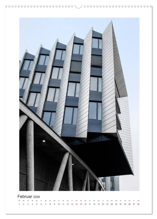 Spektakuläre Architektur in Frankfurt a.M. (CALVENDO Wandkalender 2026)