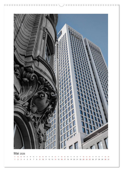 Spektakuläre Architektur in Frankfurt a.M. (CALVENDO Wandkalender 2026)