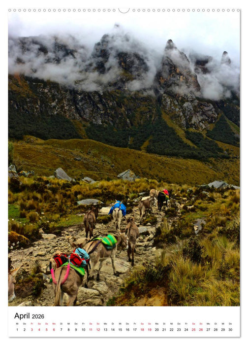 Südamerika im Hochformat (CALVENDO Wandkalender 2026)