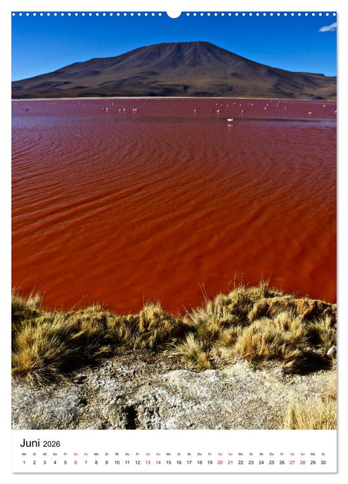 Südamerika im Hochformat (CALVENDO Wandkalender 2026)