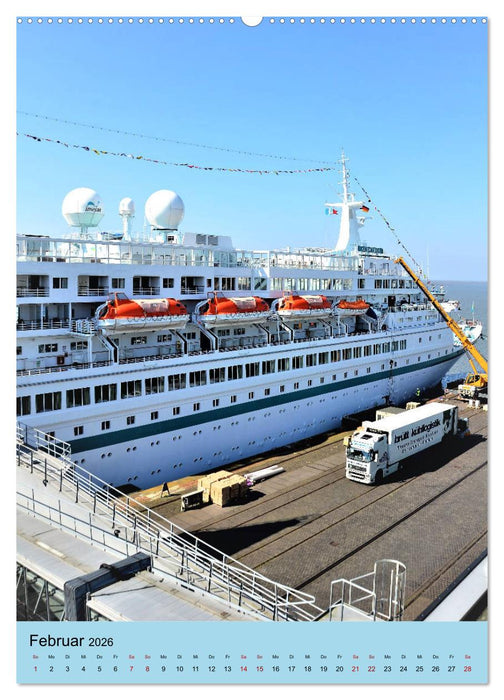 BREMERHAVEN die Seestadt mit maritimen Flair - 2026 (CALVENDO Premium Wandkalender 2026)