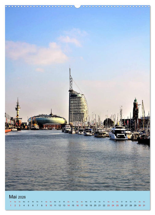 BREMERHAVEN die Seestadt mit maritimen Flair - 2026 (CALVENDO Premium Wandkalender 2026)