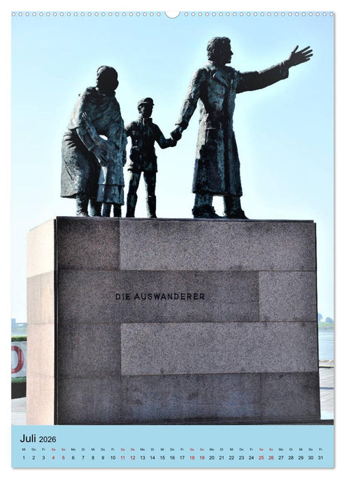 BREMERHAVEN die Seestadt mit maritimen Flair - 2026 (CALVENDO Premium Wandkalender 2026)