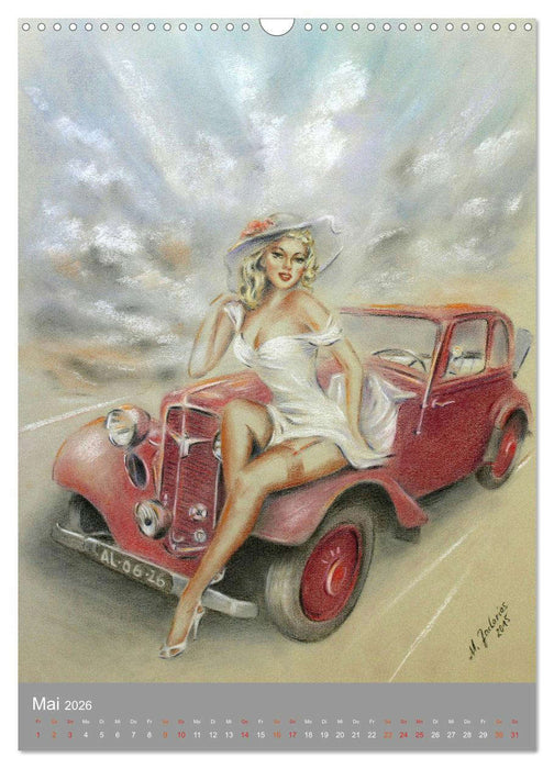 Erotische Gemälde und Zeichnungen (CALVENDO Wandkalender 2026)