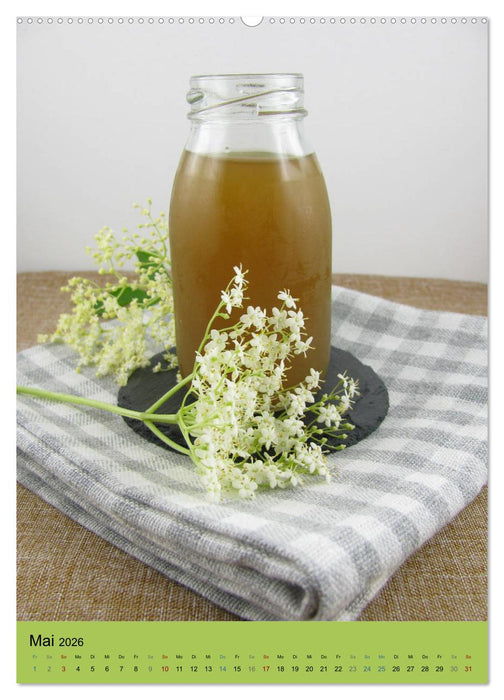 Detox Drinks! Gesund und lecker (CALVENDO Wandkalender 2026)