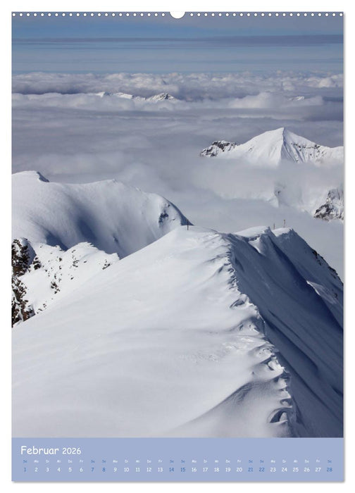 Bergmomente (CALVENDO Premium Wandkalender 2026)