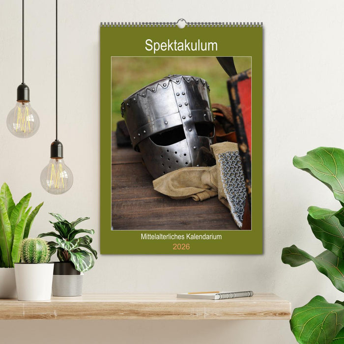 Spektakulum - Mittelalterliches Kalendarium (CALVENDO Wandkalender 2026)