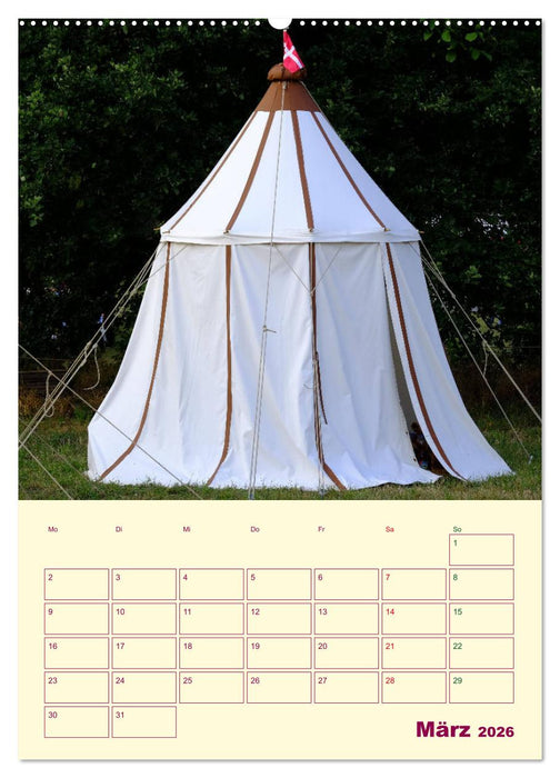Spektakulum - Mittelalterliches Kalendarium (CALVENDO Wandkalender 2026)