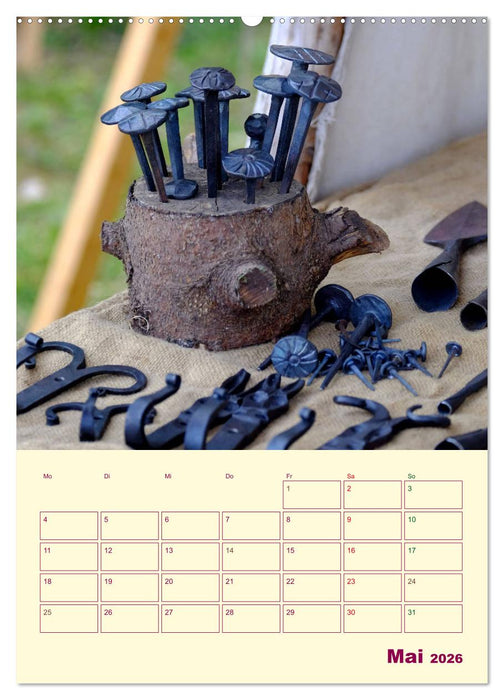 Spektakulum - Mittelalterliches Kalendarium (CALVENDO Wandkalender 2026)