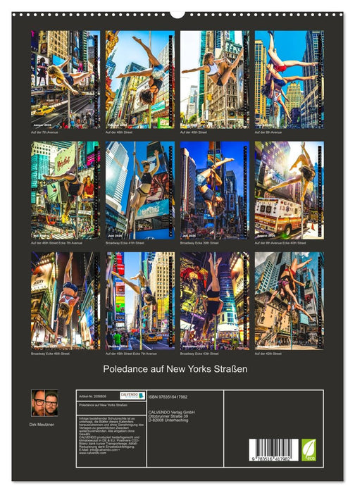 Poledance auf New Yorks Straßen (CALVENDO Premium Wandkalender 2026)