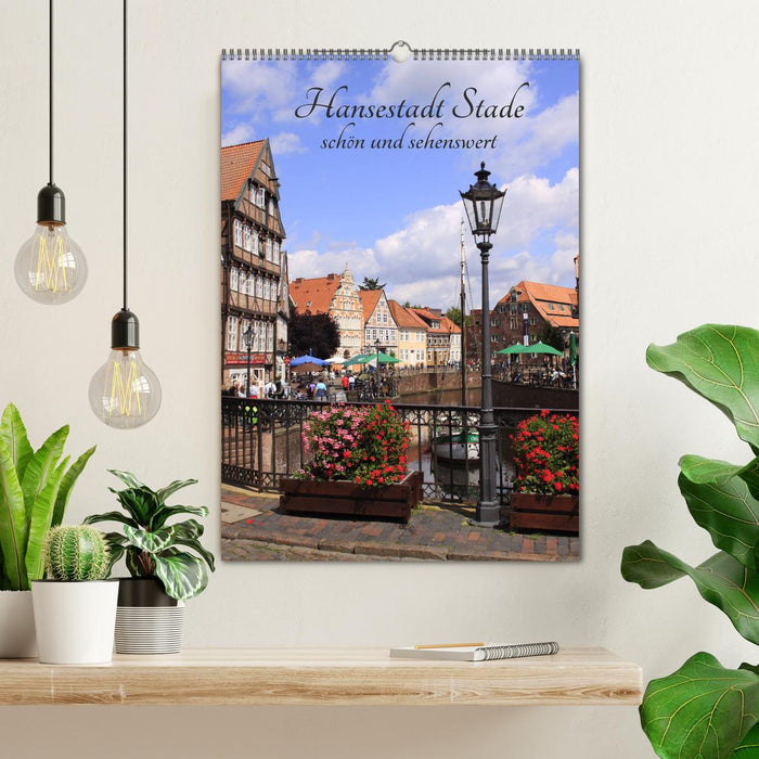 Hansestadt Stade - schön und sehenswert (CALVENDO Wandkalender 2026)