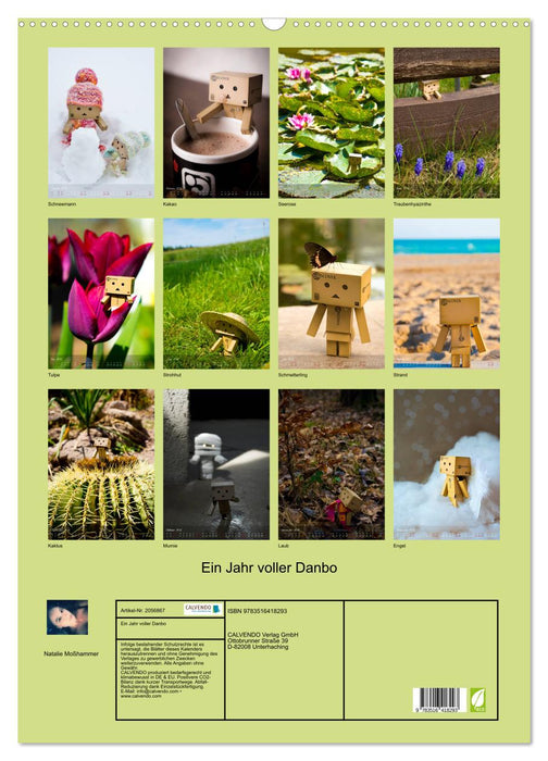 Ein Jahr voller Danbo (CALVENDO Wandkalender 2026)