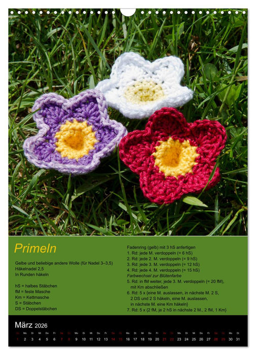 Amigurumi - Häkelideen mit Anleitung (CALVENDO Wandkalender 2026)